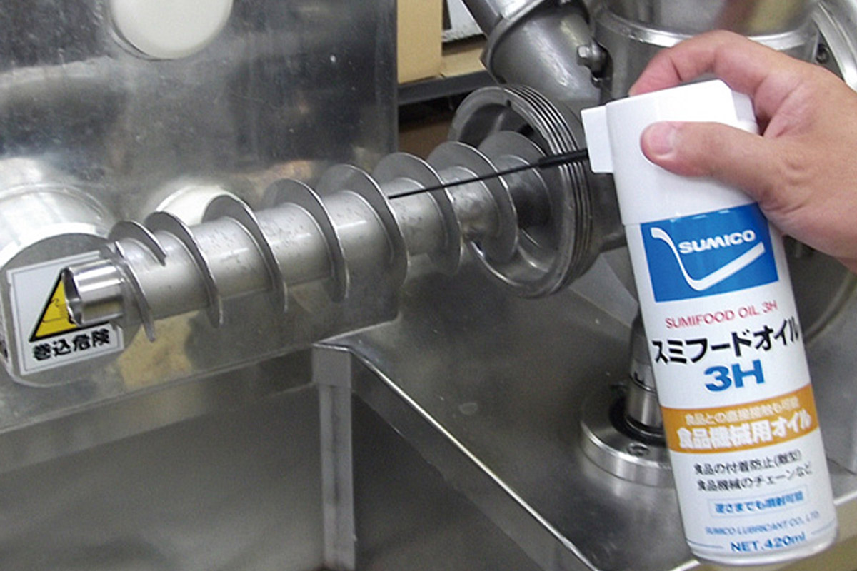 Photo：Lubricants for Food machinery