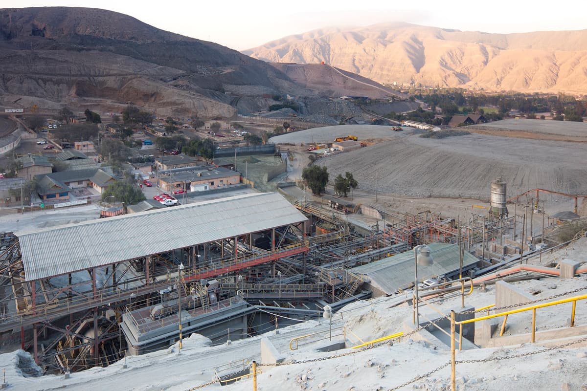 Photo:Ojos del Salado Copper Mine