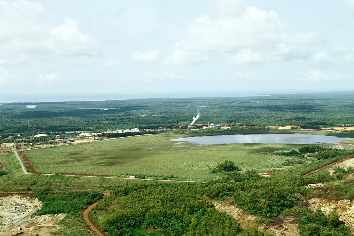 Rehabilitation of Tailings Dams (After rehabilitation)