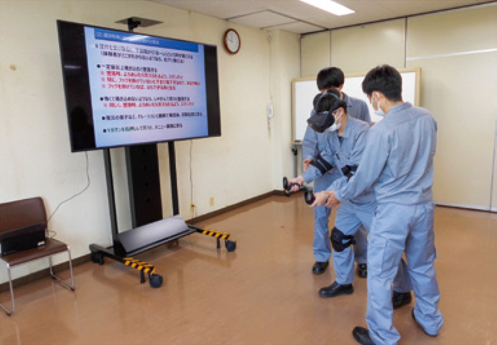 Photo: Hazard prediction board at CBNC